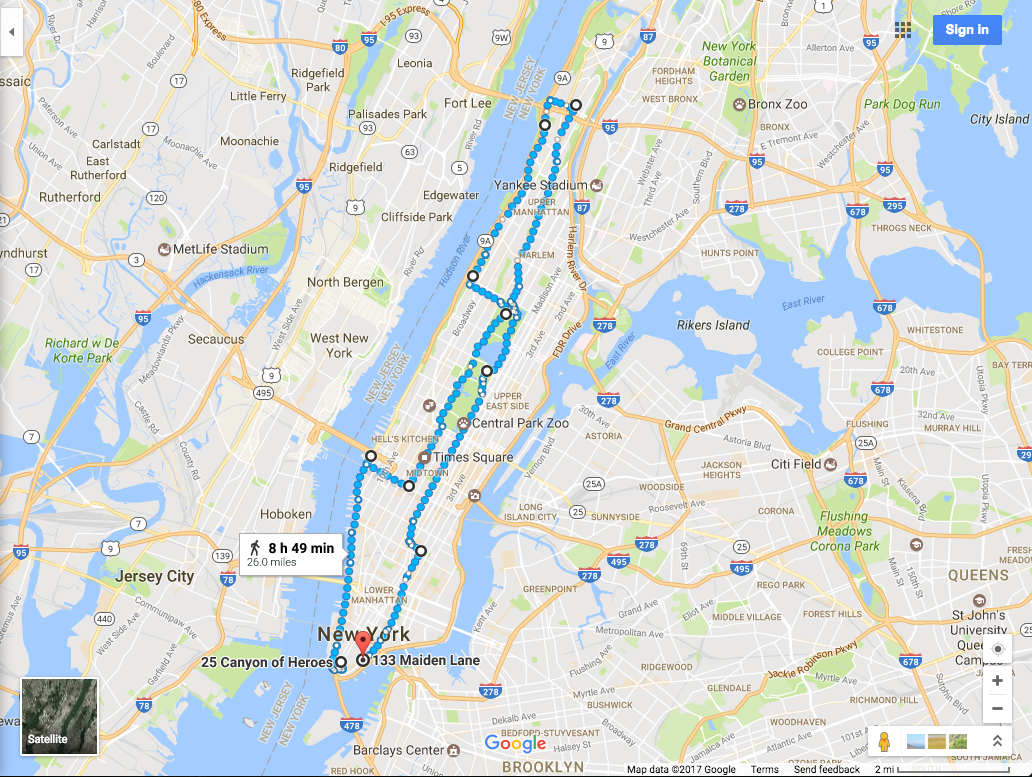 Marathon Map